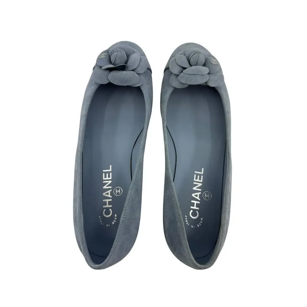 Chanel Suede Ballet Flats (38/8)